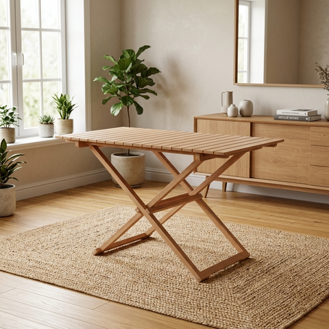 Richard Rectangular Folding Dining Table