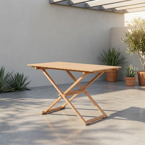 Richard Rectangular Folding Dining Table