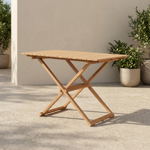 Richard Rectangular Folding Dining Table