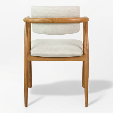 Rico Dining Chair Cushioned Backrest Cushioned Seat